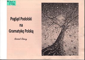 Poglad Podolski na Gramatyke Polska