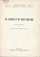 The Cossacks in the Thirty War