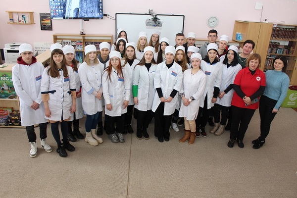 зустріч активістів донорського руху зі студентами Хмельницького базового медичного коледжу